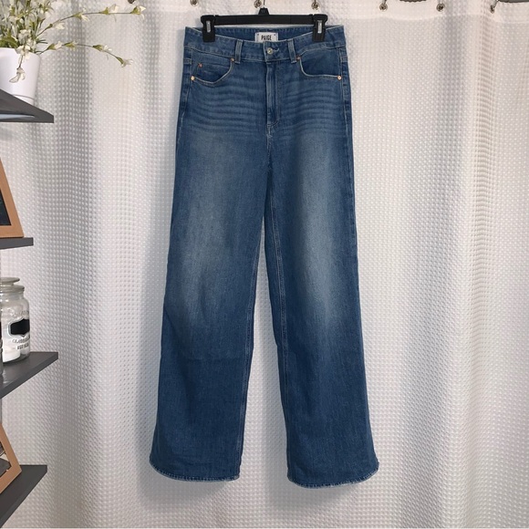 Paige Sasha Wide Leg High Rise Jeans. 29. NWOT - Picture 2 of 9